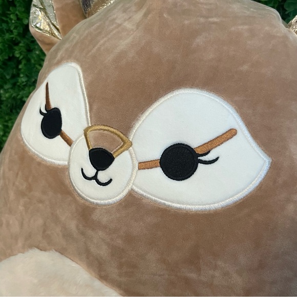 Squishmallows NWT Kieli the Antelope With Fuzzy Belly & Gold 16\